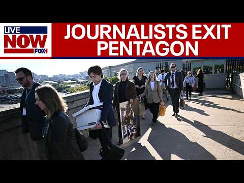Video | Journalists surrender Pentagon access as new rules take effect
