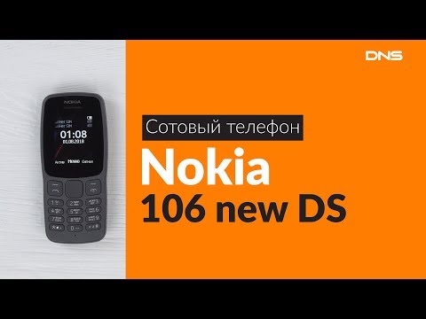 Мобильный телефон Nokia 106 серый - Видео