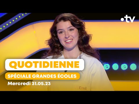 GRANDES ECOLES - E.N.V.A - Emission du mercredi 31 mai 2023 - Questions pour un Champion