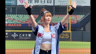 #短今#希希#兄弟精神#PassionSisters#台湾チアリーディングチーム#中華職棒#CPBL#洲際棒球場#20240825火影主題日