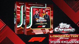 LOGOFRACTOR RETURNS! Opening 2x 2025 Topps Chrome Formula 1 Logofractor Hobby Boxes! 🔥