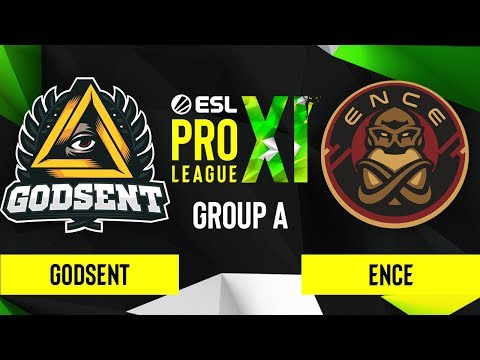 CS:GO - ENCE vs. GODSENT [Train] Map 1 - ESL Pro League Season 11 - Group A
