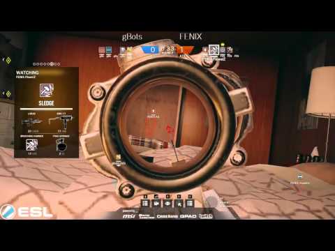 ESL EU Go4R6 (PC) #5 gBots vs FENIX