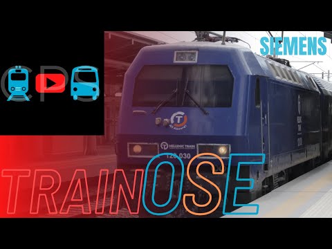 Hellenic Train/TrainOSE | 1999 Siemens Class 120 "Hellas Sprinter" Electric Locomotive #120016