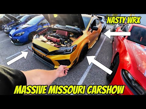 Insane Wrap on this Subaru WRX - Car Show