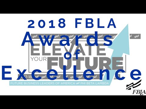2018 PBL NLC - Awards of Excellence Ceremony