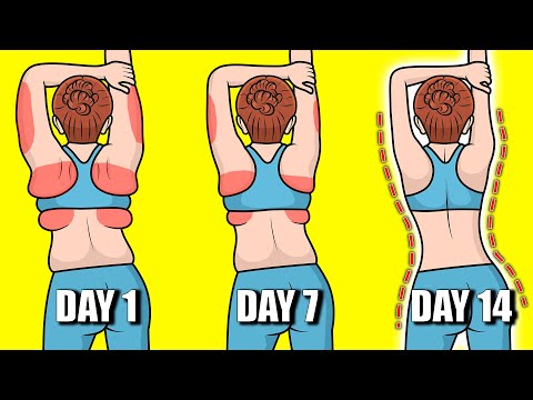 7 Min Gentle Standing Routine to Burn Back & Arms Fat FAST
