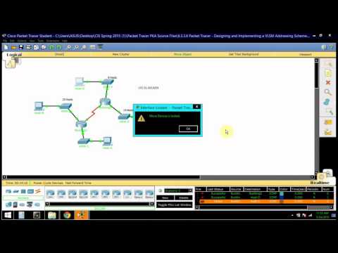 6.3.3.6 VLSM addressing scheme