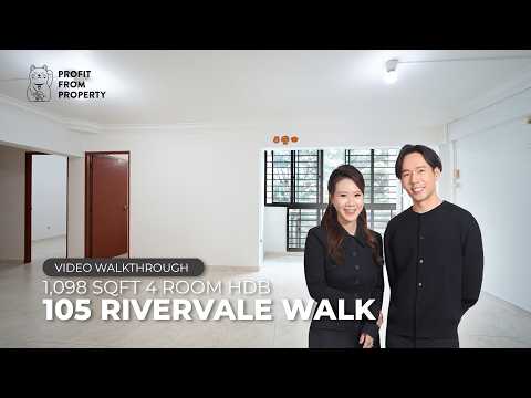 105 Rivervale Walk, 105 Rivervale Walk, 3 Bedrooms, 1,098 sqft, HDB Flat For Sale, by Adriel Li Yewen, 500236435 - PropertyGuru.com.sg