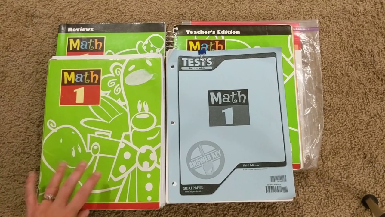 Homeschool Curriculum by Subject: 1st Grade Math