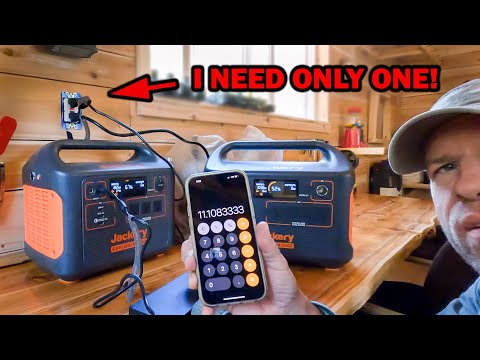 Wiring a Single Foul Weather Outlet for Off Grid Tiny Cabin. ep141
