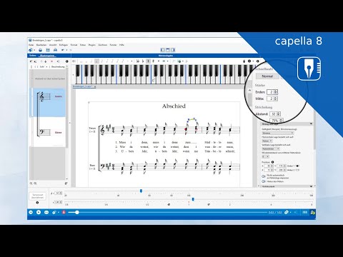 capella 8 - Bindebogen Teil 1