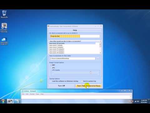 Automatically Take Screenshots Software