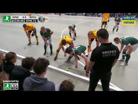 1. 1/4 Finale DM Hallenhockey Herren Harvestehuder THC vs. HTC Uhlenhorst MH 28.01.2023 Highlights