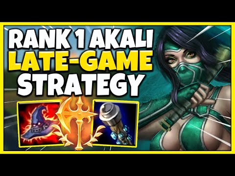 #1 AKALI WORLD ULTIMATE LATE-GAME CARRY STRATEGY (NEVER FALL OFF) - League of Legends