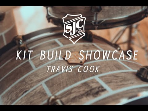 SJC Custom Drums - Kit Build Showcase - Travis Cook of Tamerlane