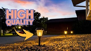 XMCosy Solar Outdoor Garden Lights Review