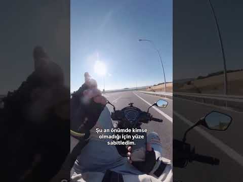 İLGİNÇ SERİ | Motosiklete Şerit Takip Sistemi 😄🏍️ #shorts