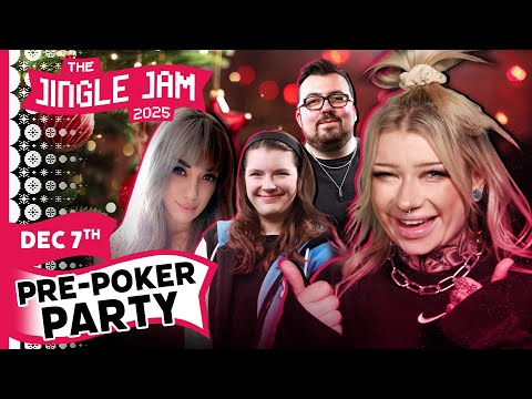 Pre-Poker Party Games | Jingle Jam 2025 Day 7