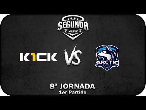 K1CK vs Arctic | 1er Partido | 8ª Jornada | LVP Segunda División