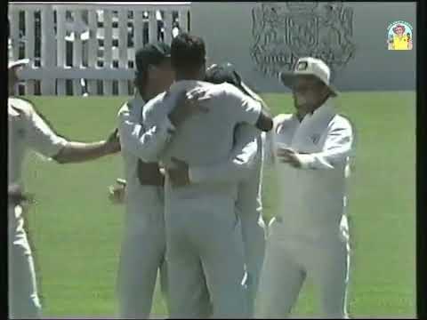 Devastating spell! Merv Hughes takes 5 quick wickets vs Pakistan 2nd Test Adelaide January 1990