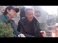 Robby Krieger & Ray Manzarek visit Jim Morrison's grave in Pere LaChaise