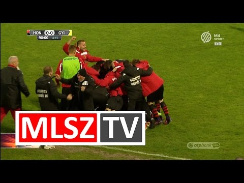 Davide Lanzafame gólja a Budapest Honvéd – Gyirmót FC Győr mérkőzésen