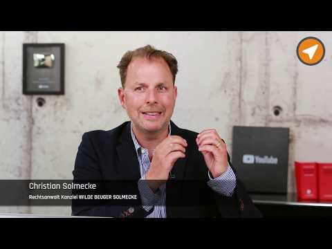 Christian Solmecke im Interview mit dem Legal Tech Verzeichnis Video