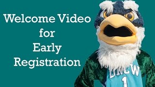 Welcome for Early Registration