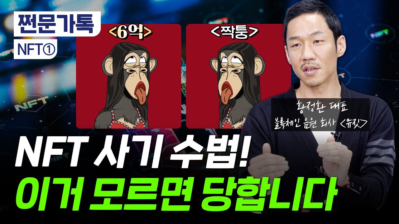 NFT 투자, 지금 시작해도 늦지 않다!｜NFT 사기 거르는 법｜NFT의 활용분야, 전망