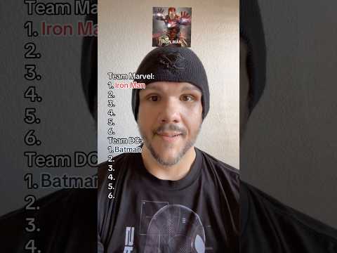 Marvel vs. DC 6v6 (with Iron Man and Batman)