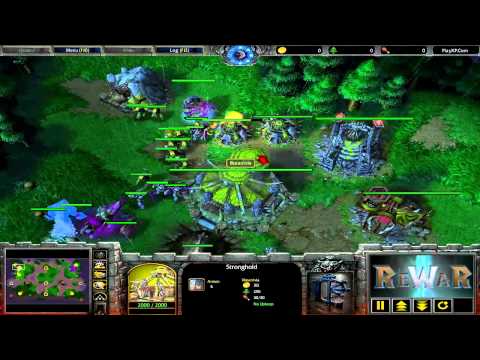 Rstarts.Th000 (HU) vs FoCuS (ORC) - Game 3 - WarCraft 3 gameplay - RN343