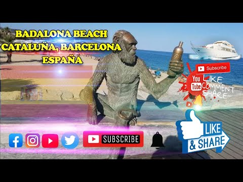 Badalona  Beach Vlog Day 2020 Badalona trip