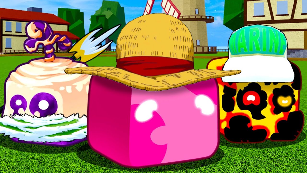 PERSONAGENS DE ONE PIECE ESCOLHEM MEUS PODERES NO BLOX FRUITS!