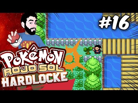 Pokémon Rojo Sol Hardlocke Ep.16 - CAMINO A CIUDAD FUCSIA Y MUCHOS OBJETOS