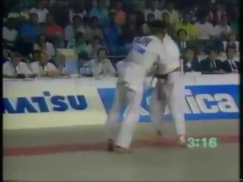JUDO 1991 World Championships: Bertalan Hajtós (HUN) - Hoon-Yong Chung (KOR)