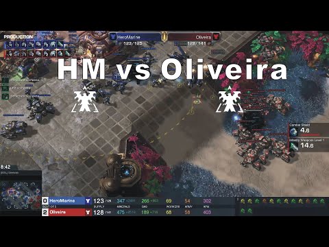 Starcraft II IEM Katowice 2023 Feb11 HeroMarine(T) v Oliveira(T)(1)