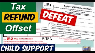 STOP or DEFEAT Child Support From Taking Your IRS Refund Explained. INTERCEPT REFUND PROGRAM.