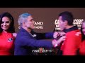JOSEPH DIAZ PUSHES FREDDY FONSECA IN HEATED FACE OFF