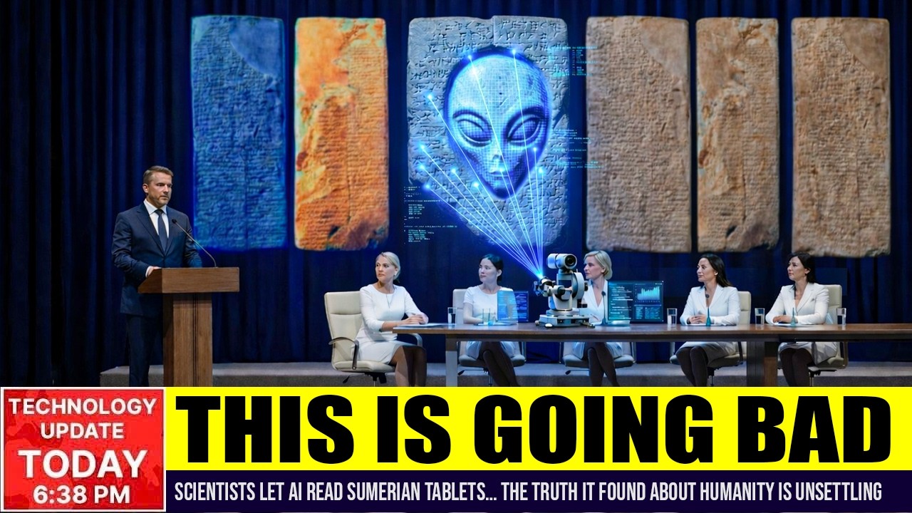 Scientists Let AI Read Sumerian Tablets… The Truth It Found About Humanity Is Unsettling