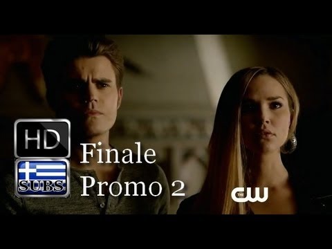 The Vampire Diaries 4x23 Graduation (Season Finale) Promo 2 with Greek subs
