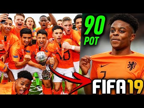 THE NETHERLANDS U17 EURO CHAMPIONS IN FIFA 19 Career Mode!!!