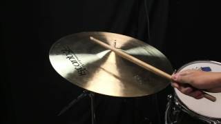 Video thumbnail for Istanbul Agop 17" Traditional Thin Crash by The Drum Shop - Portland, Maine
