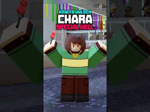 HOW TO UNLOCK CHARA’S SPECIAL HELL!! (JUMP SHOWDOWN) #jumpshowdown #roblox #foryou #chara #undertale