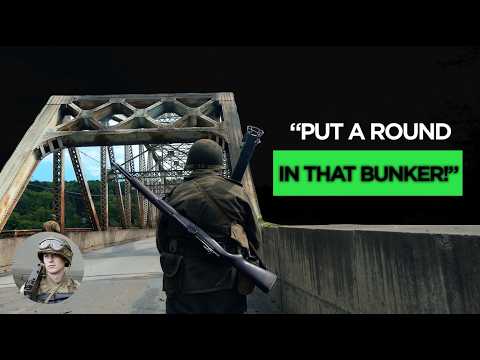 Intense WWII Combat Reenactment POV - Storming The Bridge at Remagen