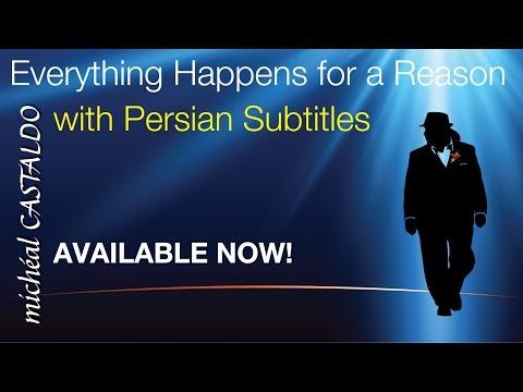 Everything Happens for a Reason - Lyric video with Persian Subtitles - by micheal Castaldo