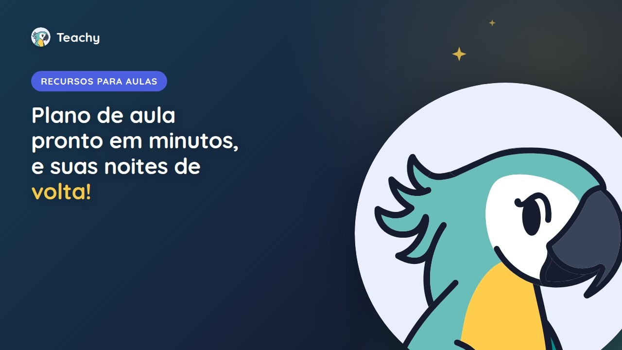 Thumbnail do tutorial em vídeo da Teachy
