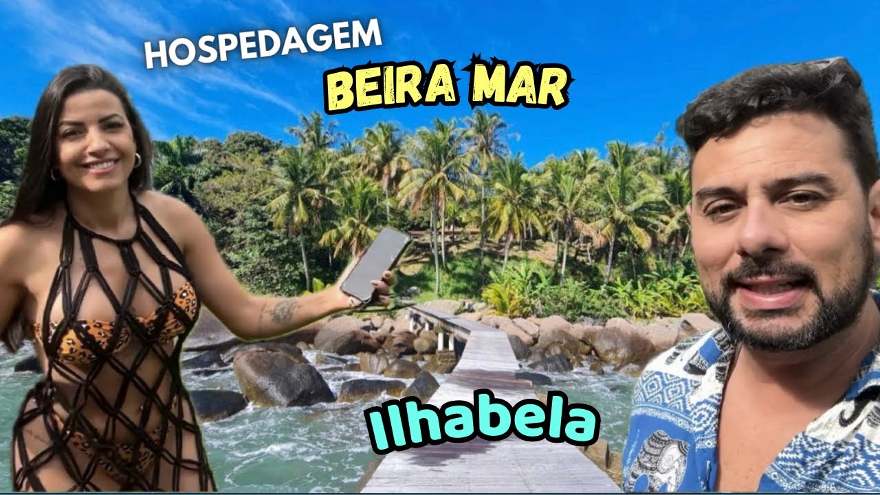 Pousada BARATA, BEIRA MAR e com CAFÉ DA MANHÃ em ILHABELA!