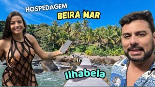 Pousada BARATA, BEIRA MAR e com CAFÉ DA MANHÃ em ILHABELA!