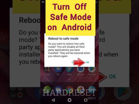 how to turn off safe mode on Android | how to exit safe mode on Android #safemode #youtubeshorts